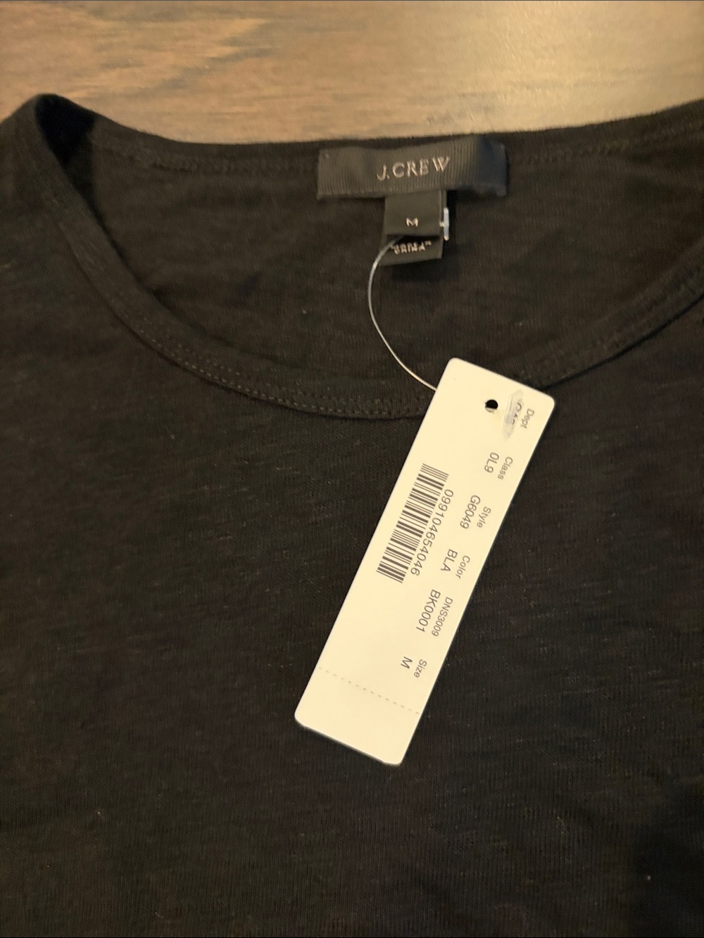New With Tags JCrew Linen Flutter Sleeve Top Sz M - Picture 5 of 8
